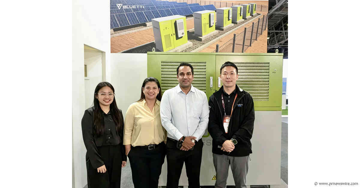 BLUETTI Showcases ES60 and ES125 C&amp;I Energy Storage Systems at MEE 2026