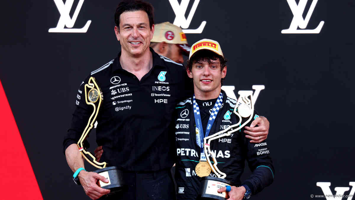 Mercedes-teambaas Toto Wolff over gridstraf Kimi Antonelli in Monza: ’Sentiment wordt niet beloond in de sport’