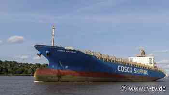 Erfassung von Signaldaten: Chinas Cosco-Flotte soll Spionageeinheit sein