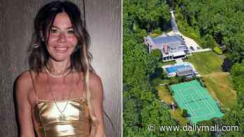 Socialite loses $6 million Hamptons mansion at explosive court-ordered auction where 'screaming mom and her dog named Botox were led away by police'