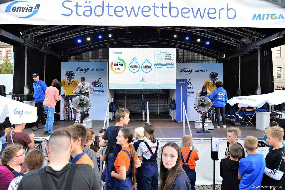 Rochlitz rüstet sich für den Städtewettbewerb: Radfahren für den guten Zweck
