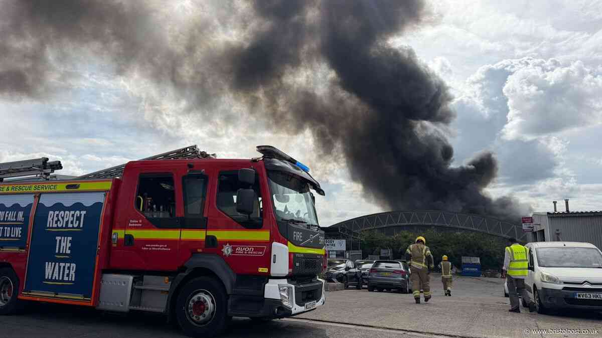 Major fire breaks out in Brislington - live updates