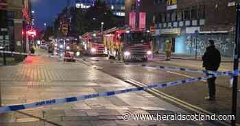 Overnight incident closes busy Glasgow street with emergency services present
