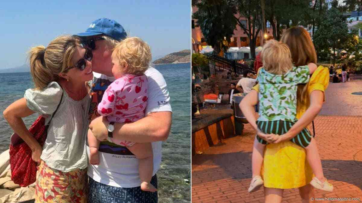 Carrie Johnson's wild-haired son Wilfred, 5, looks so much like dad Boris in candid photo from lavish family summer holiday