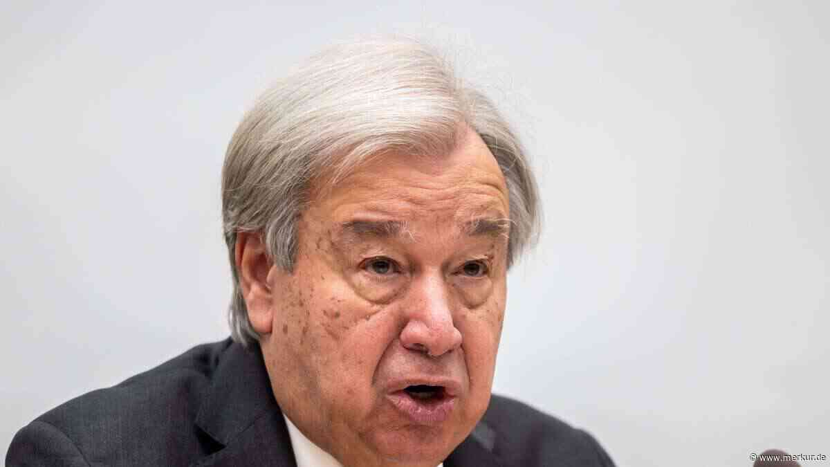 UN-Chef Guterres fordert: „Stoppt diesen Wahnsinn, beendet alle Kriege“