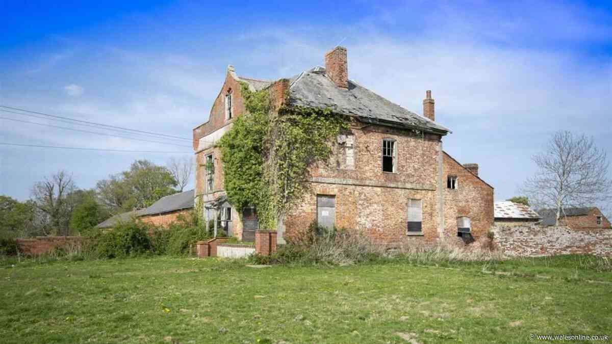Continuing sad saga of derelict Welsh manor which might now have a future