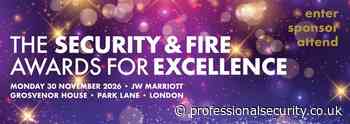 The Security & Fire Awards for Excellence 2026 – Final Entry