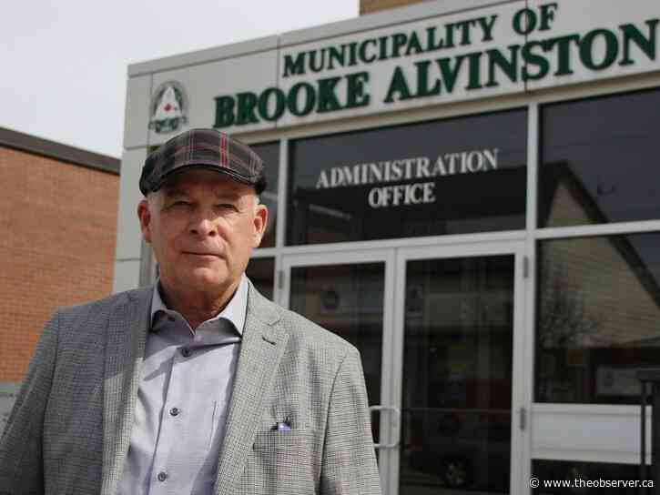Brooke-Alvinston mayor to retire from council following municipal election