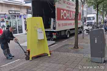 Testphase ist zu Ende: Sitzmöbel an der Windthorststraße abgebaut