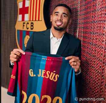 Barcelona sign Gabriel Jesus from Arsenal for reported £8.6m