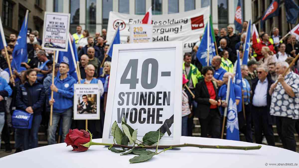 „Massiver Angriff“: Warum Hamburgs Beamte um ihre 40-Stunden-Woche trauern