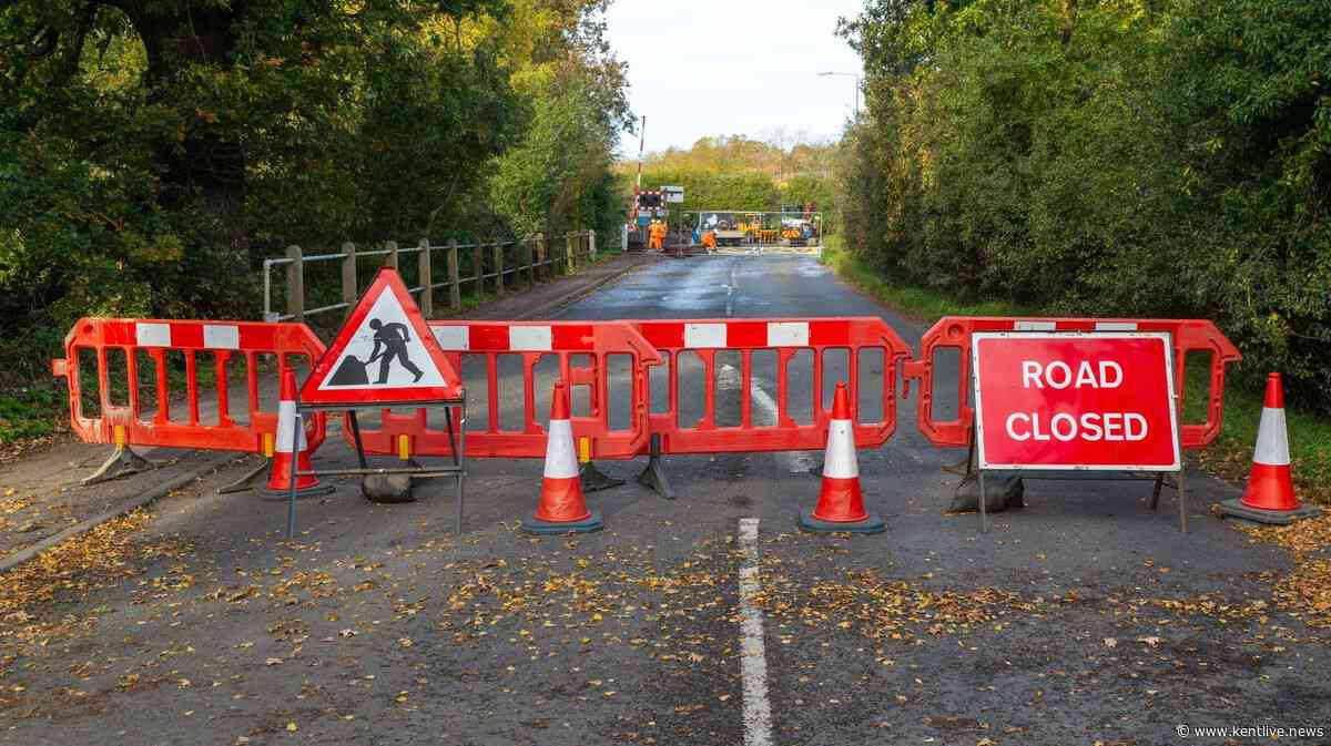 Exact times A2, M20, M26 and A249 will close in Kent this week