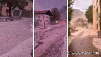Schwere Unwetter in Südtirol – Superzelle mit Fünf-Zentimeter-Hagel zieht übers Land