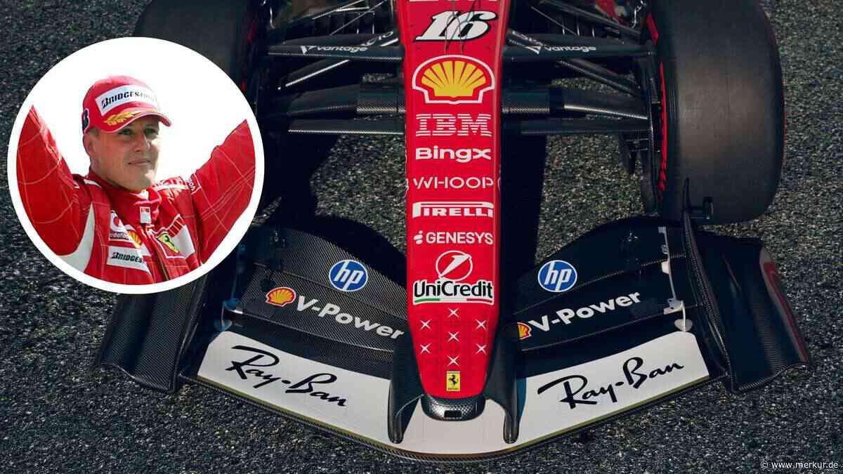 Ferrari erinnert an Michael Schumacher zum 30-jährigen Jubiläum