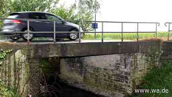 In die Jahre gekommen: Brücke von 1945 über den Soestbach – wann kommt Ersatz?