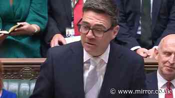 Andy Burnham LIVE: PM blasts Brexit and austerity for '10 years of stalled growth'