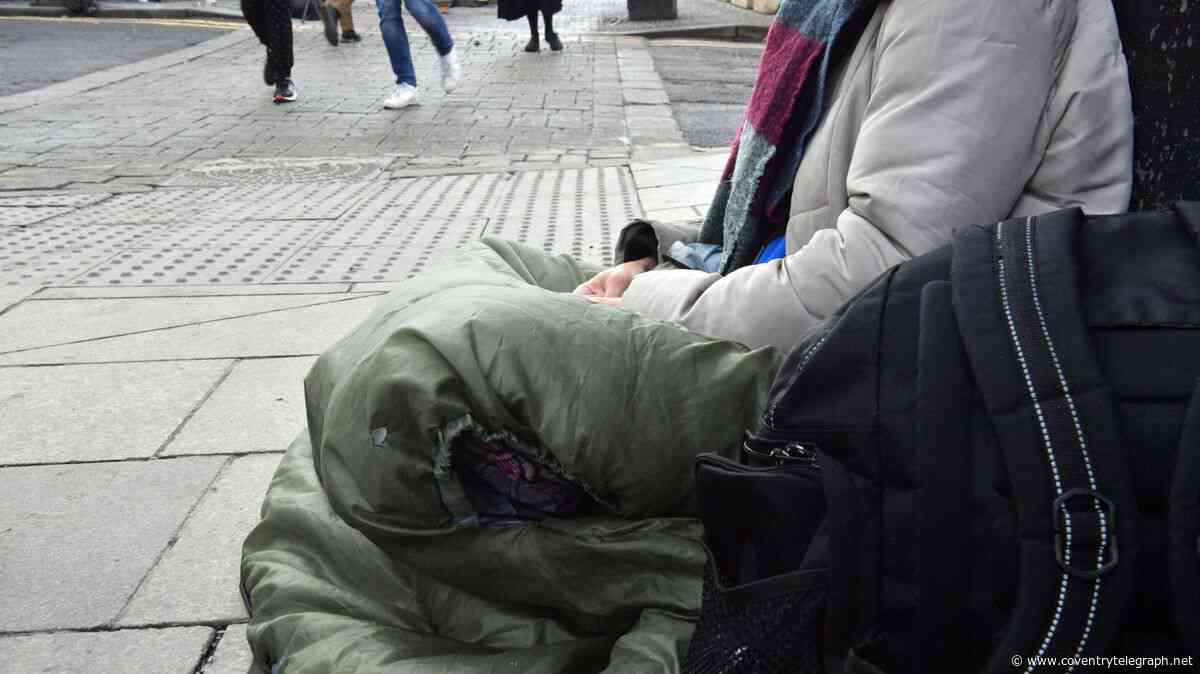 Coventry has second highest rough sleeping rate in West Midlands as figures rise