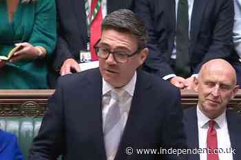 Andy Burnham speech latest: PM faces Commons grilling for first time as he sets out ‘positive’ vision for UK