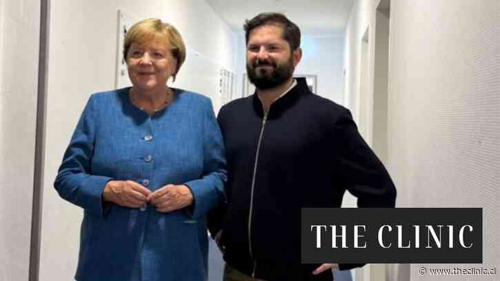 El paso de Boric por Alemania en foro de intelectuales y su reunión privada con Angela Merkel