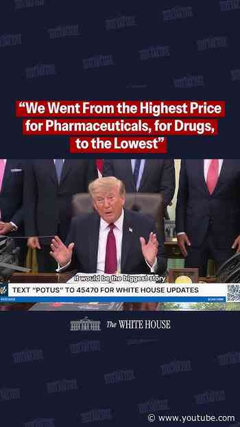 It's simple: Under MFN drug pricing, Americans pay the lowest in the world for prescription drugs.