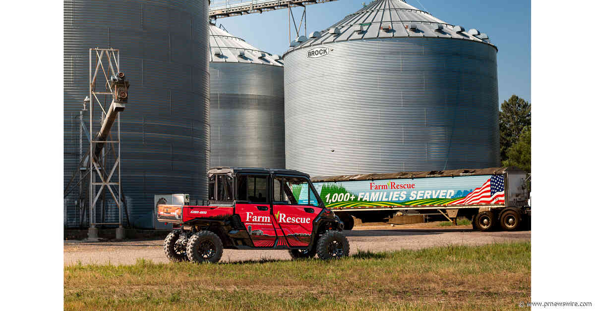 Can-Am, Farm Rescue Announce Three-Year Partnership