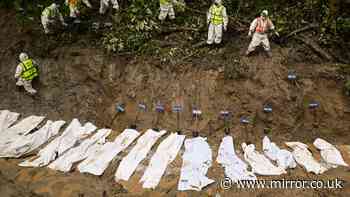Mass burials carried out across flood-hit Nepal as search for missing Brits continues