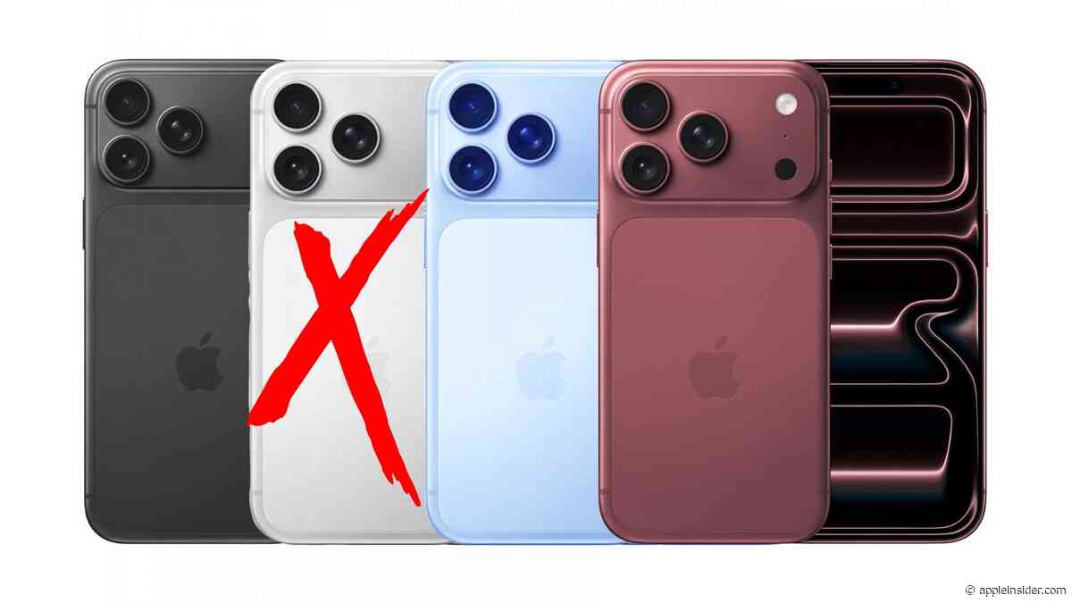 Lightest color at risk of removal from iPhone 18 Pro's roster