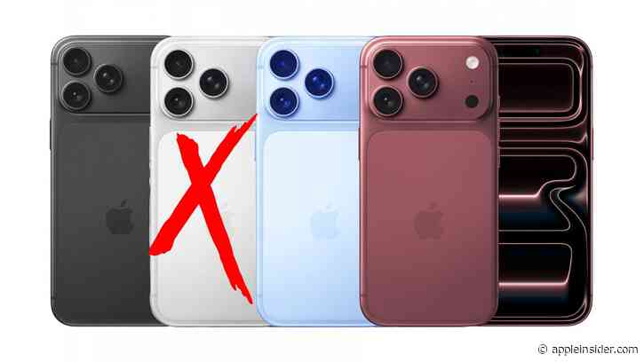 Lightest color at risk of removal from iPhone 18 Pro's roster