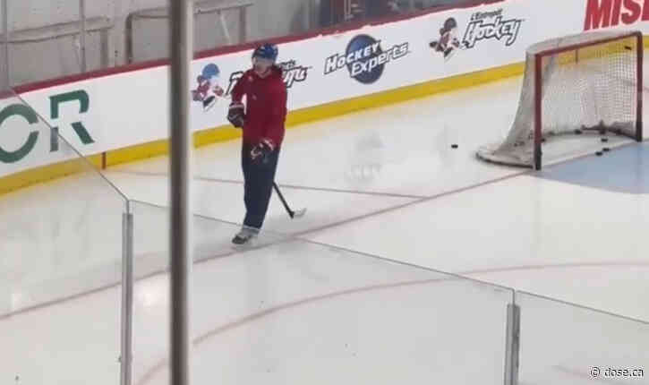 Is Kaiden Guhle injured? A puzzling scene in Brossard