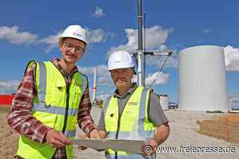 Windpark Mannichswalde: Nachts rollen die Rotorblätter an