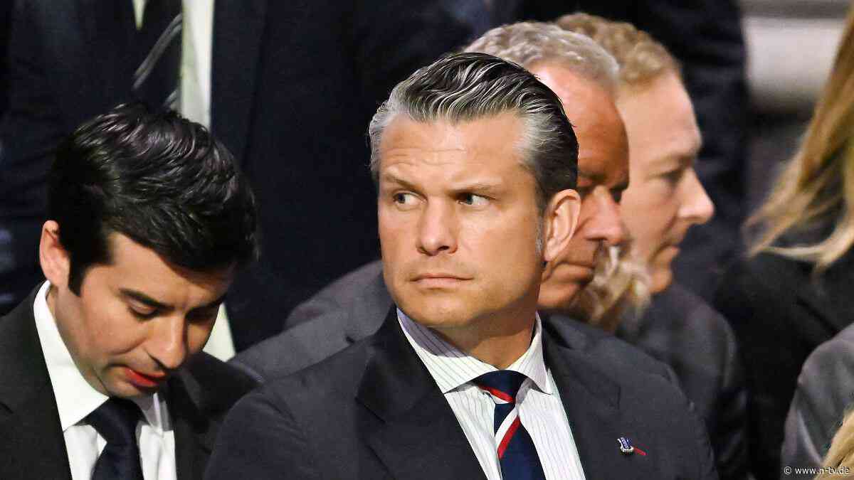 Stühlerücken im Ministerium: "Kriegsminister" Hegseth tauscht fleißig Personal aus