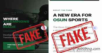 Osun warns against fake sports trust fund website