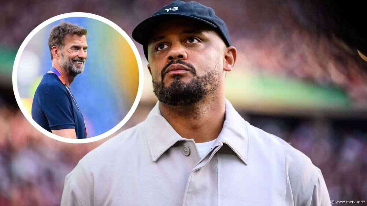 Bayern-Trainer Kompany verrät Details über Gespräch mit Bundestrainer Klopp