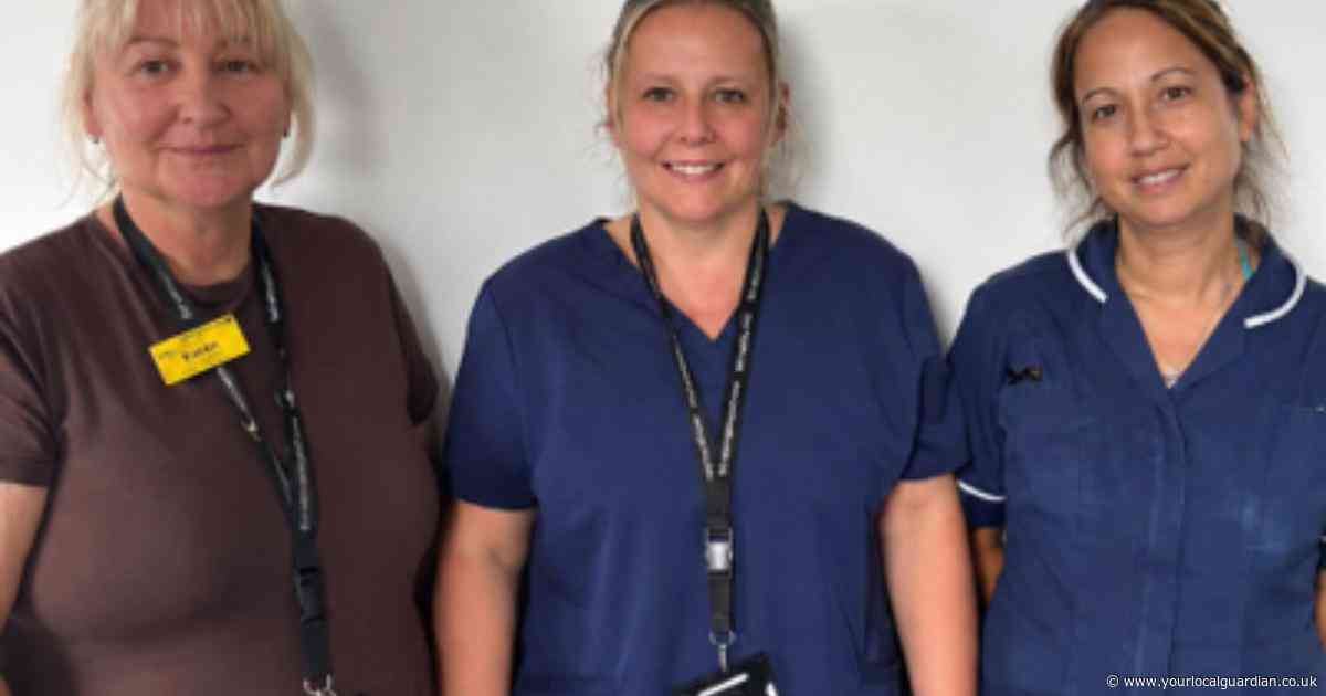 Nursing team makes patient's final days peaceful for him and his dog