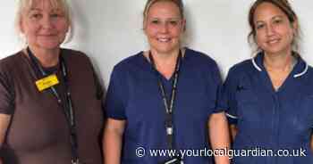 Nursing team makes patient's final days peaceful for him and his dog