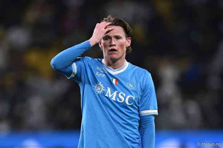 Napoli star McTominay to undergo heart surgery