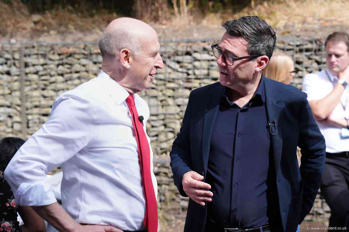 Andy Burnham says he appointed Chancellor ‘because of his commitment to defence’
