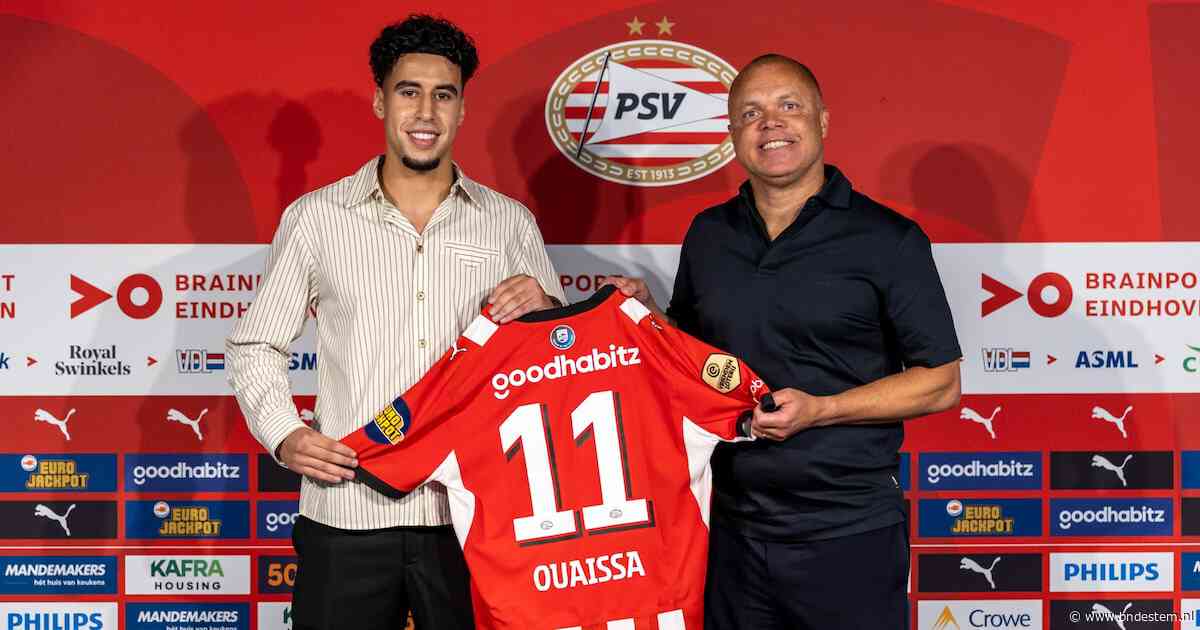 PSV legt Sami Ouaissa voor vijf jaar vast: ‘Als jong ventje ging ik al naar trainingen met mijn PSV-sjaal om’