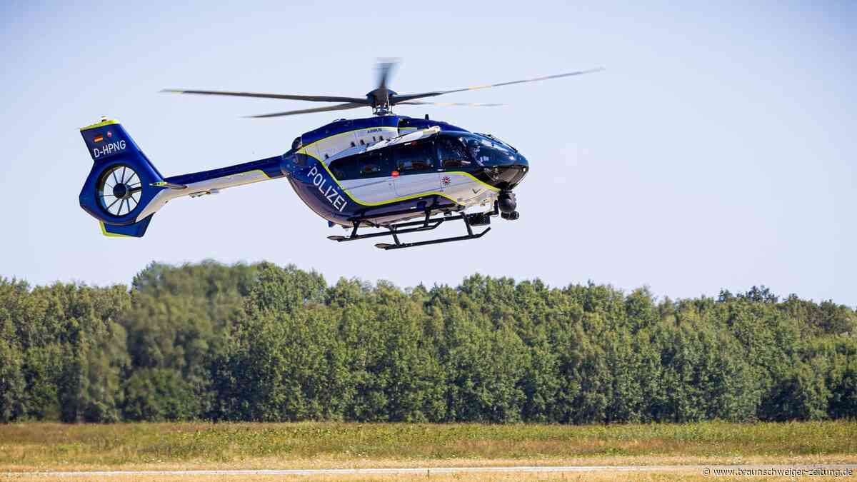 Deshalb kreiste am Dienstag ein Polizei-Hubschrauber über Helmstedt