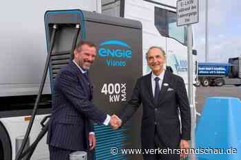 Neuer Lkw-Schnellladepark startet im Port of Kiel
