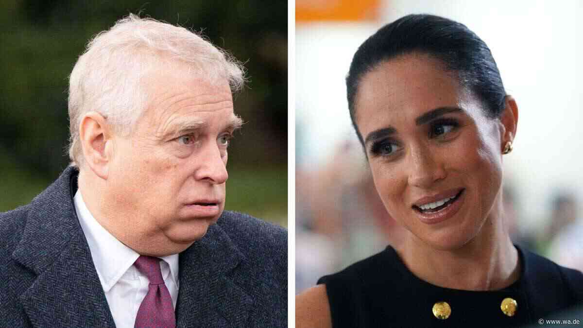 Herzogin Meghan verwechselte Ex-Prinz Andrew mit einem Mitarbeiter – Harry klärte sie auf
