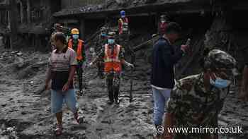 Brit pulled alive from rubble in Nepal almost one week after devastating floods