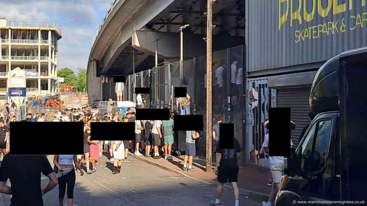 Manchester skatepark branded ‘unsafe’ after event which descended into chaos