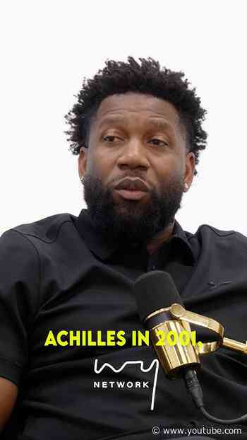 NBA Trainer Chris Johnson remembers rupturing his Achilles in 2001 and his mindset never changed 💯