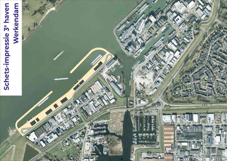 Altena vraagt half miljoen voor uitwerking derde haven Werkendam