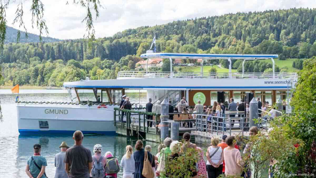 Elektroschiff EMS Gmund getauft – und das zweite ist schon bestellt