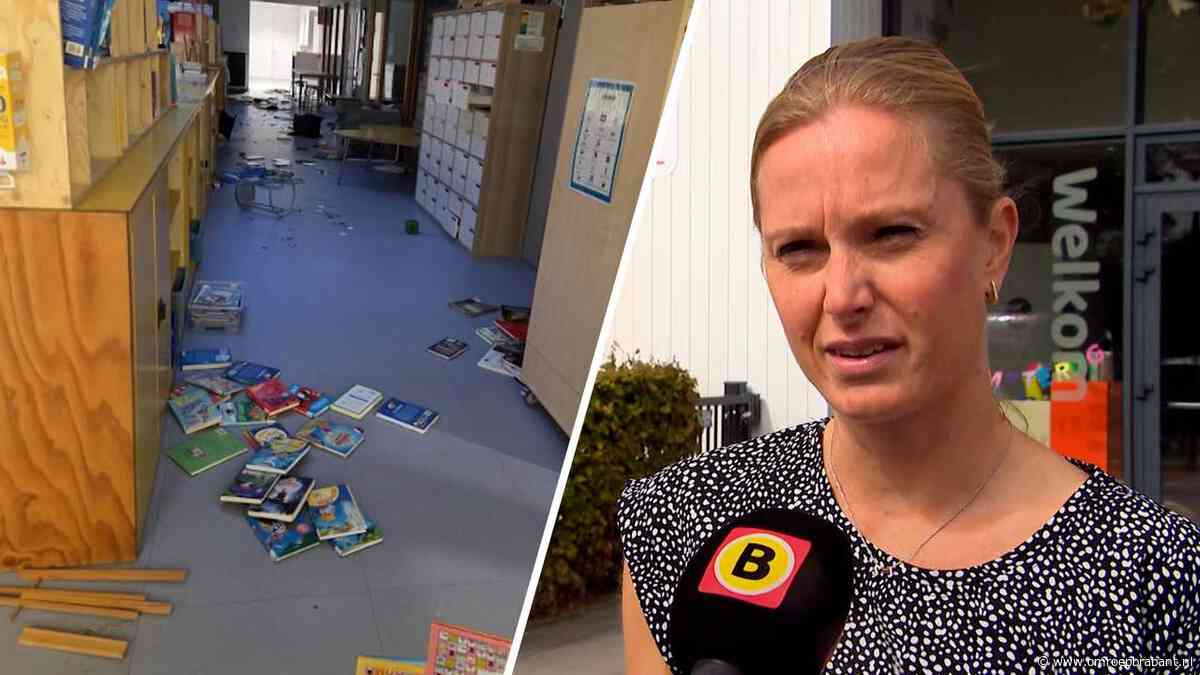 Ingebroken en spullen vernield, maar basisschool kan woensdag weer open