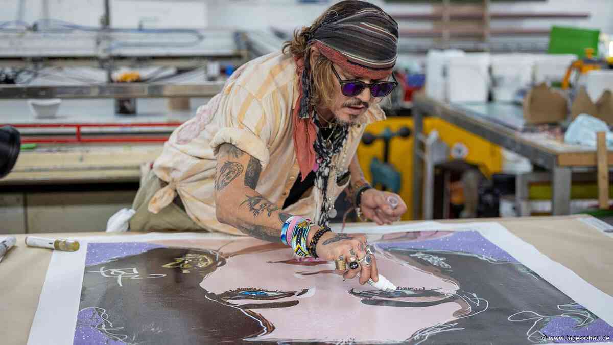 "The Art of Johnny Depp" in Düsseldorf: Kitsch oder Imagepflege?