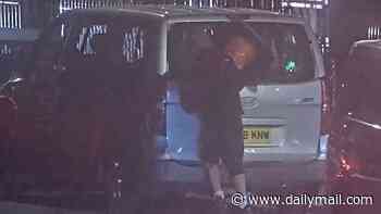 Moment worker smashes up his boss's Grade II-listed home and car with traffic cone in row over deducted wages