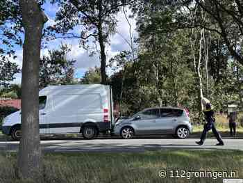 Aanrijding met drie voertuigen op de N367 bij Oude Pekela